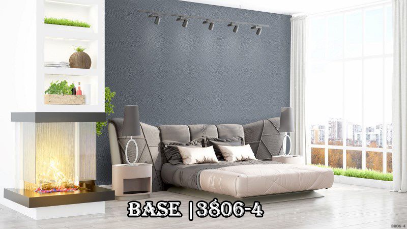 Tạo điểm nhấn cho căn phòng của bạn bằng mẫu giấy dán tường Base 3806-4.